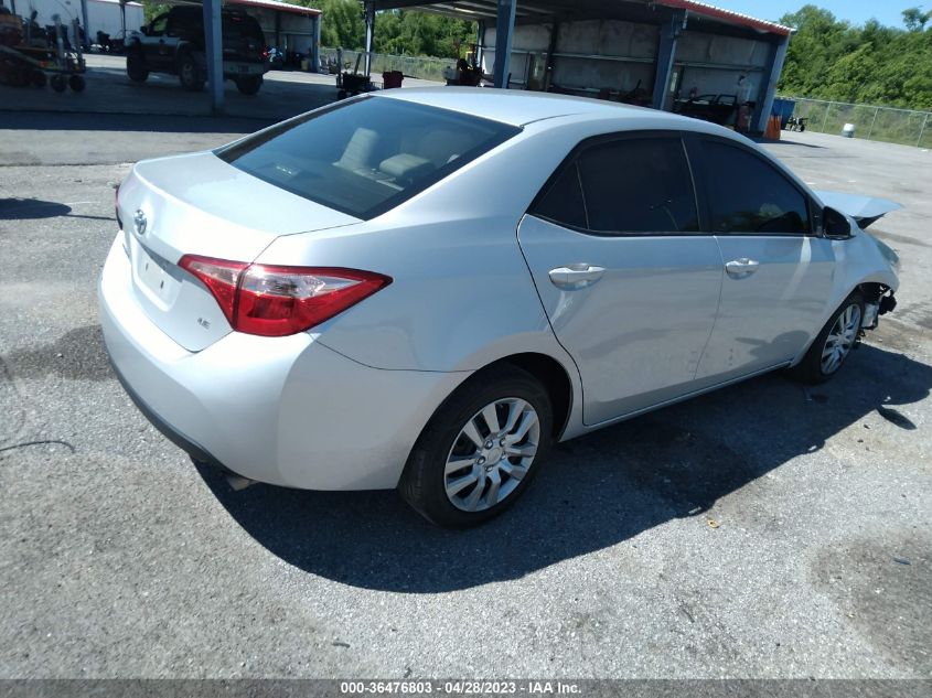 2018 TOYOTA COROLLA L/LE/XLE/SE/XSE - 2T1BURHE1JC993890