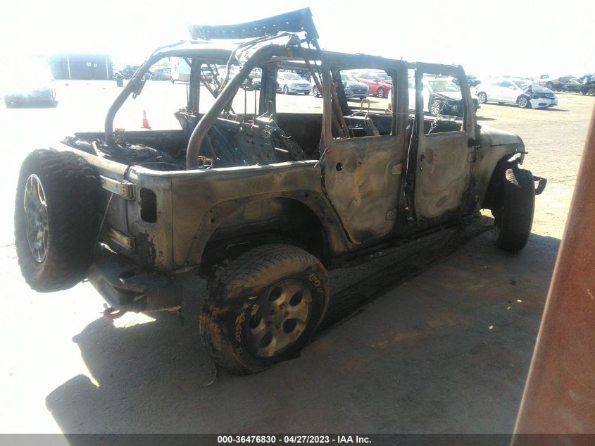 2016 JEEP WRANGLER UNLIMITED RUBICON HARD ROCK - 1C4HJWFGXGL269073