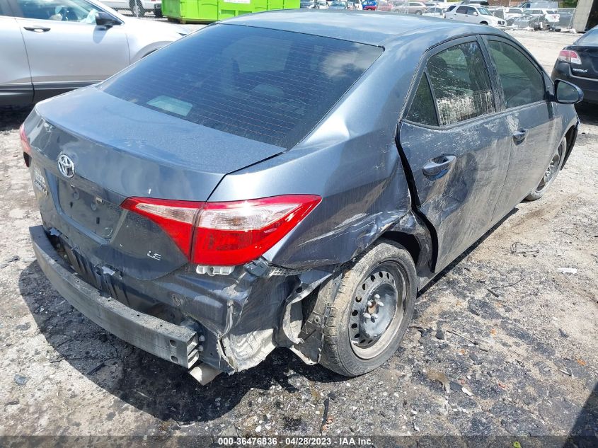 2017 TOYOTA COROLLA L/LE/XLE/SE - 5YFBURHE6HP601867