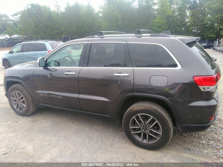 2019 JEEP GRAND CHEROKEE LIMITED - 1C4RJFBG3KC837229