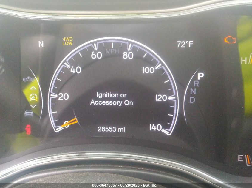 2019 JEEP GRAND CHEROKEE LIMITED - 1C4RJFBG3KC837229