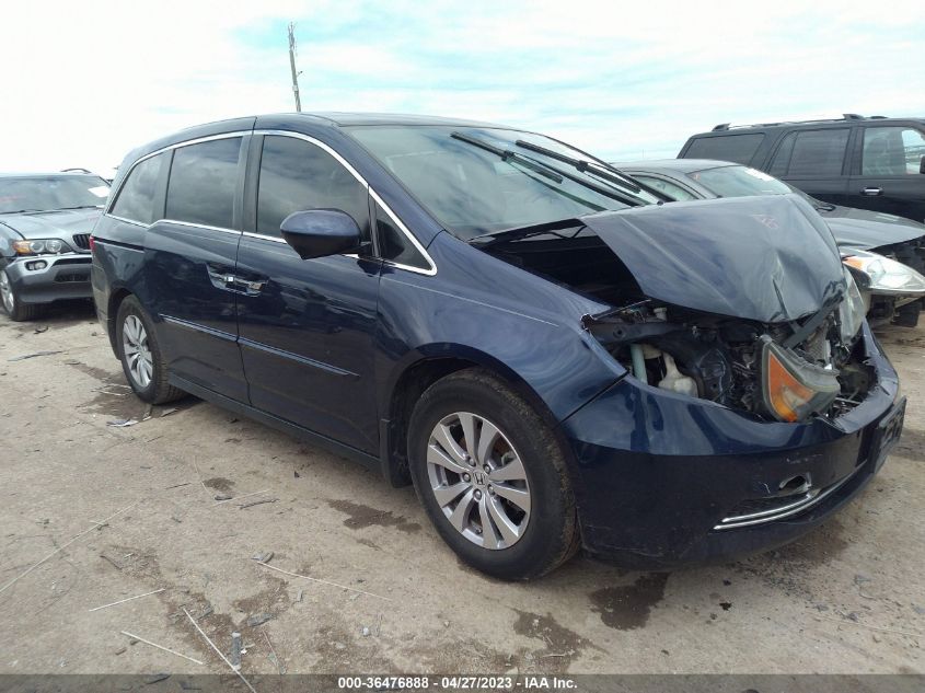 2016 HONDA ODYSSEY EX-L - 5FNRL5H66GB035786