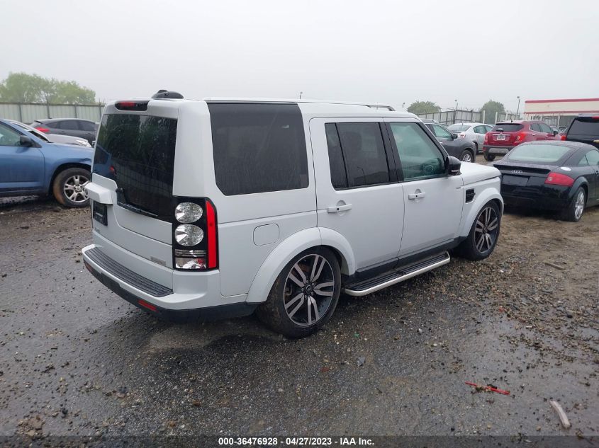 2016 LAND ROVER LR4 HSE LUX SALAK2V6XGA829145