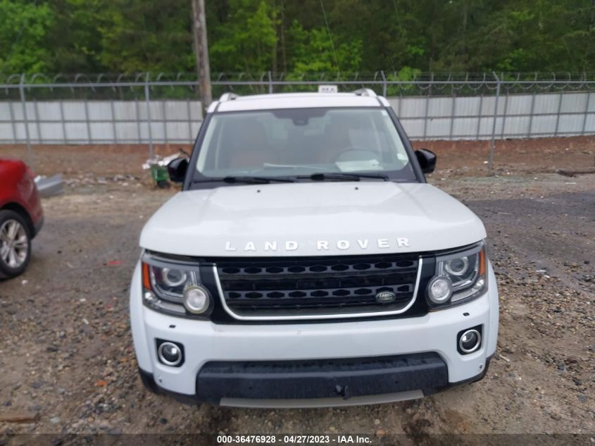 2016 LAND ROVER LR4 HSE LUX SALAK2V6XGA829145