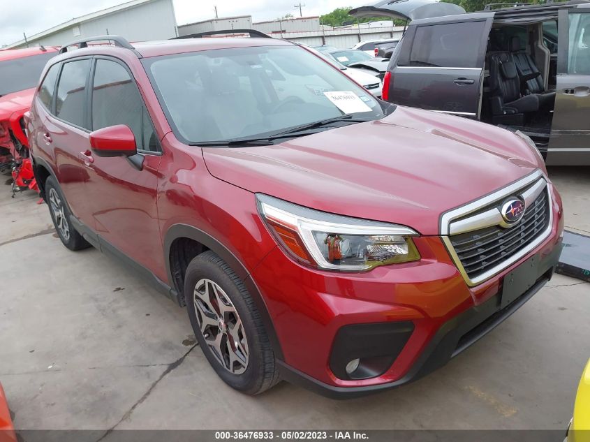 2021 SUBARU FORESTER PREMIUM - JF2SKAJC5MH580338