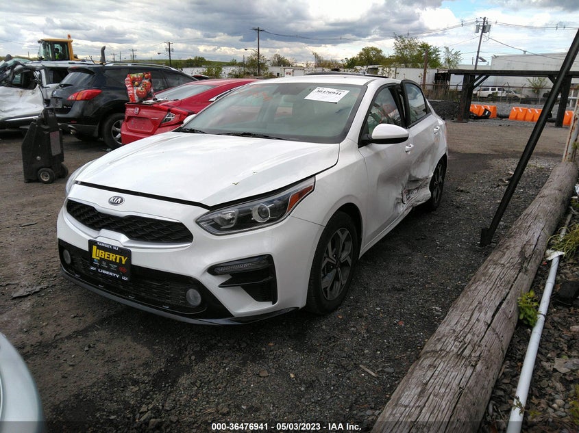 VIN 3KPF24ADXLE163182 2020 KIA FORTE LXS