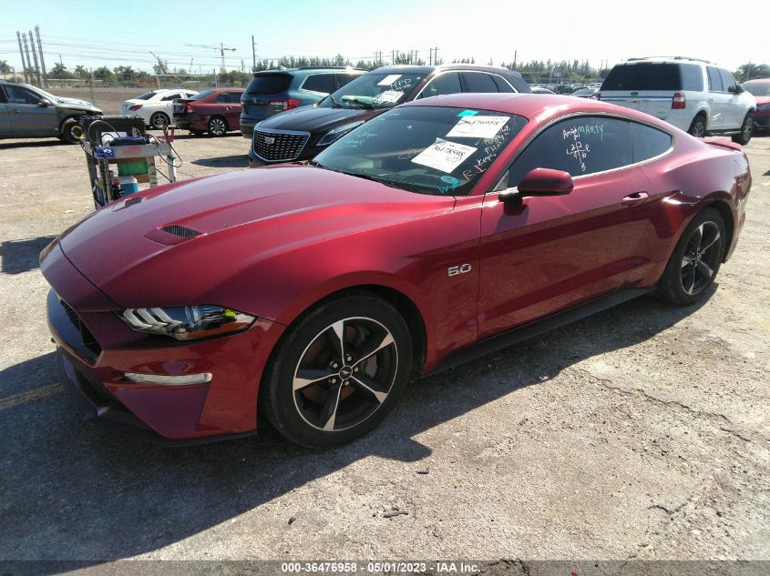 2019 FORD MUSTANG GT - 1FA6P8CF8K5129684