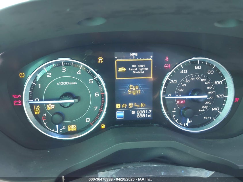 VIN 4S4WMALDXN3458276 2022 SUBARU ASCENT LIMITED
