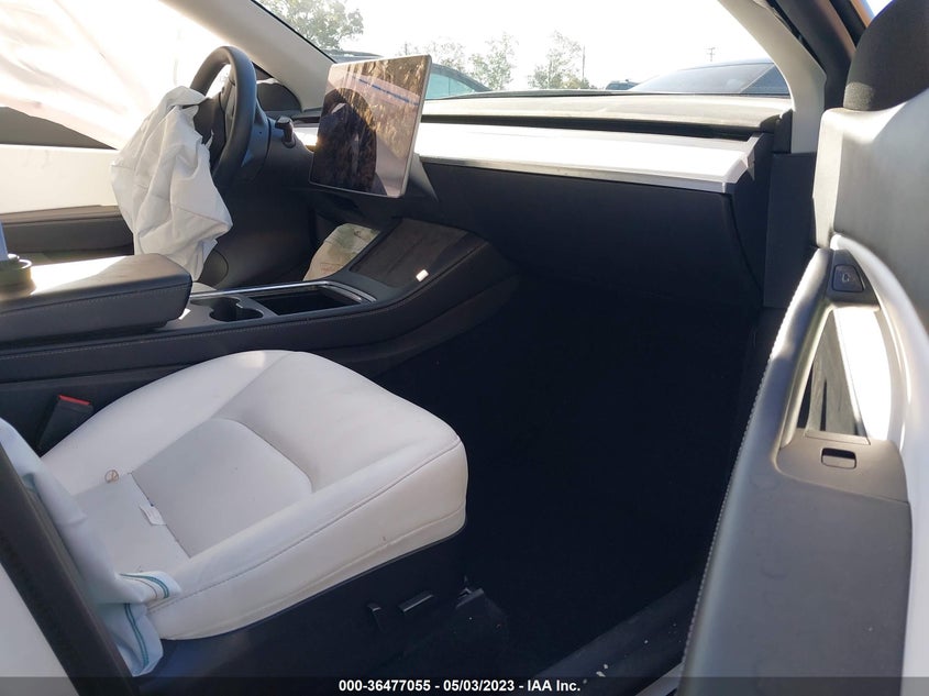 VIN 7SAYGDEF5NF319439 2022 TESLA MODEL Y PERFORMANCE