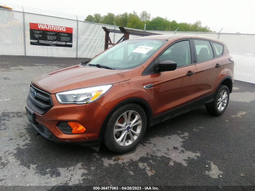 2017 FORD ESCAPE S - 1FMCU0F7XHUA03493