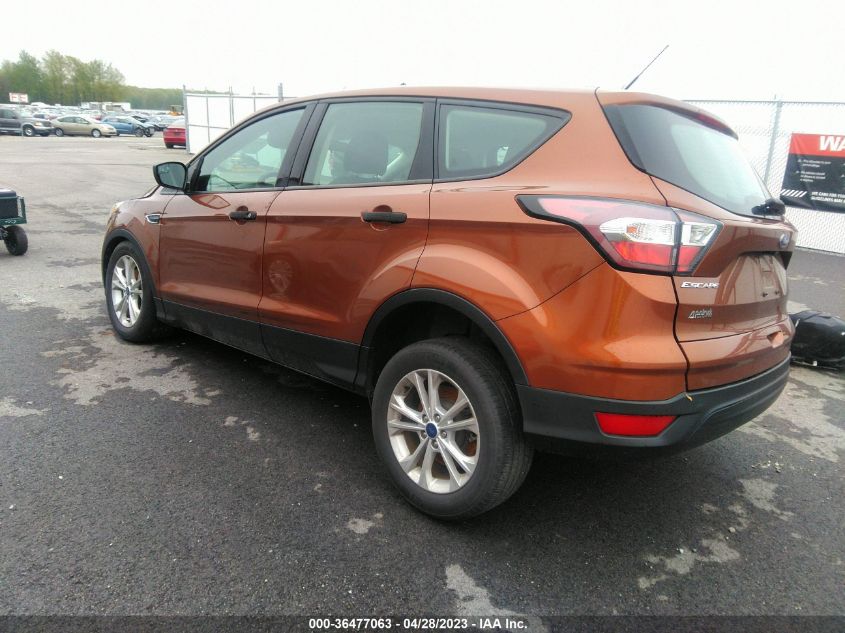 2017 FORD ESCAPE S - 1FMCU0F7XHUA03493