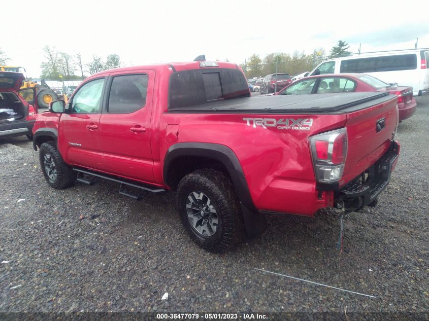 2022 TOYOTA TACOMA TRD OFF ROAD - 3TMCZ5AN4NM499030