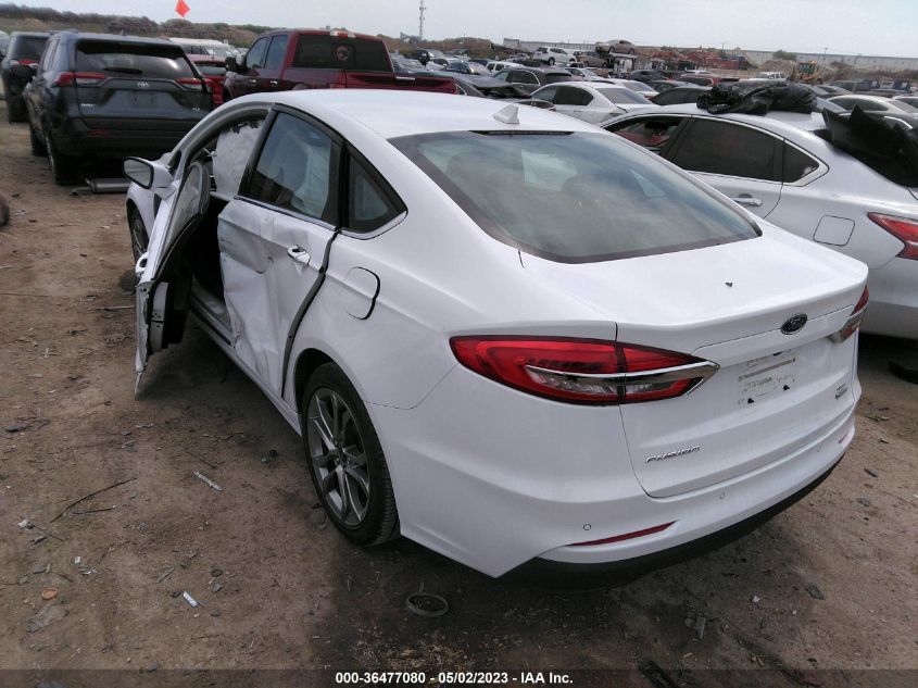 2020 FORD FUSION SEL - 3FA6P0CD3LR177866