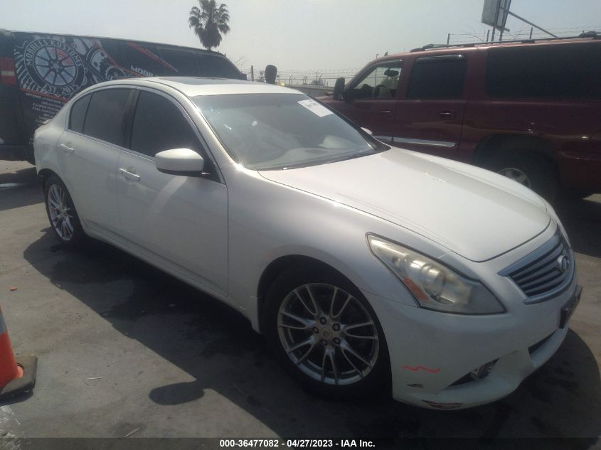 2013 INFINITI G37 SEDAN JOURNEY - JN1CV6AP7DM716702