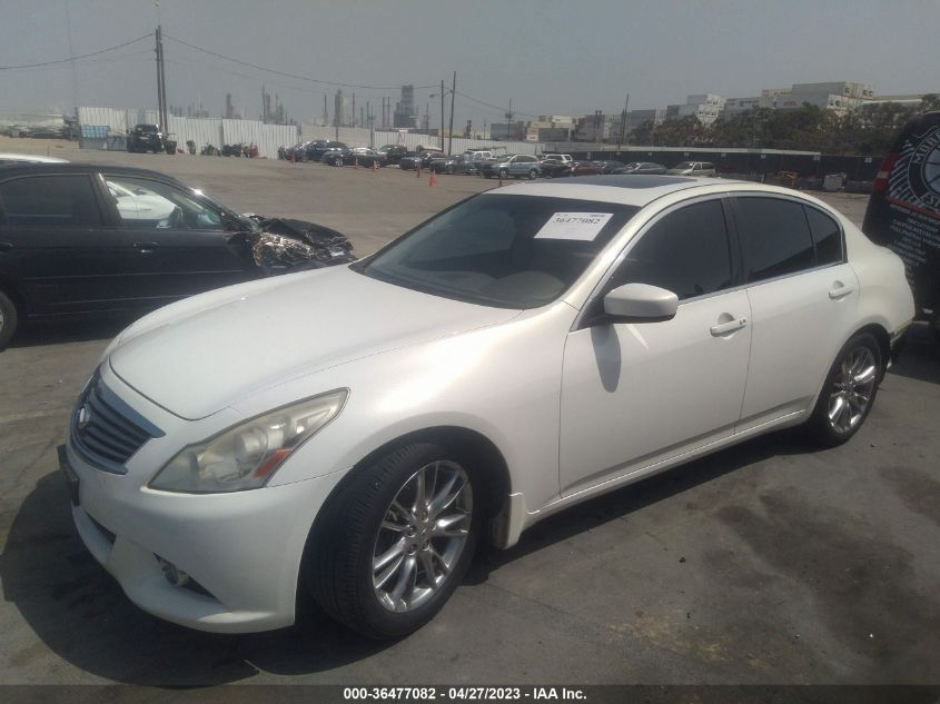 2013 INFINITI G37 SEDAN JOURNEY - JN1CV6AP7DM716702
