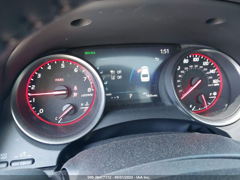 2022 TOYOTA CAMRY XSE - 4T1K61AK5NU073809