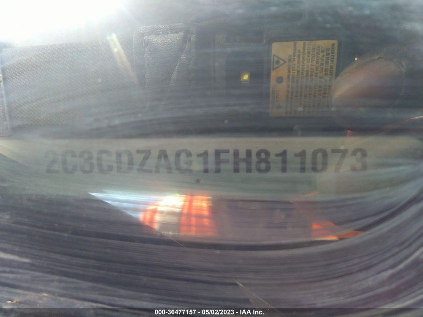 2015 DODGE CHALLENGER SXT - 2C3CDZAG1FH811073