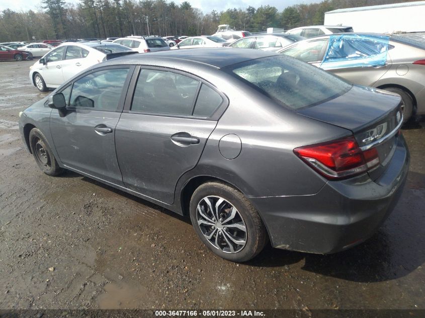 2013 HONDA CIVIC SDN LX - 2HGFB2F57DH500839