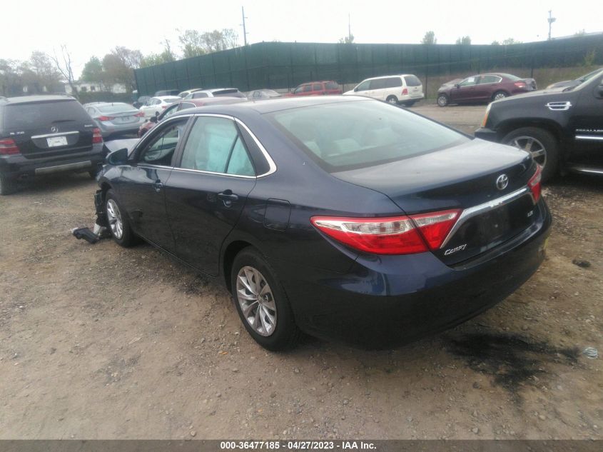 2016 TOYOTA CAMRY XLE/SE/LE/XSE - 4T4BF1FK5GR575804