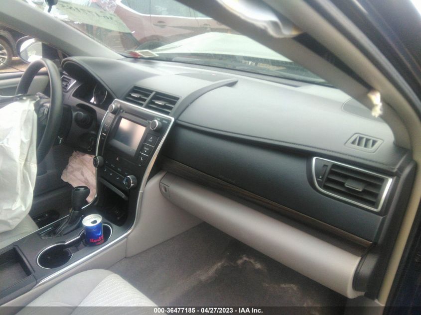 2016 TOYOTA CAMRY XLE/SE/LE/XSE - 4T4BF1FK5GR575804