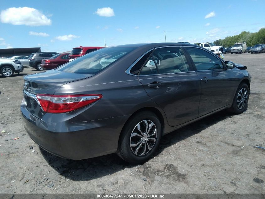 2017 TOYOTA CAMRY XLE/SE/LE/XSE - 4T1BF1FK5HU324521