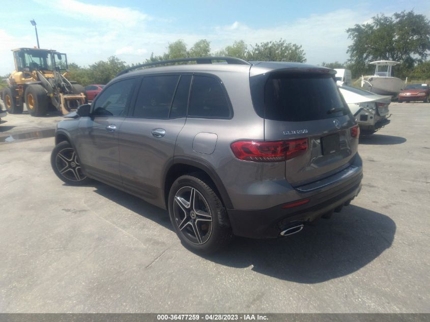 2022 MERCEDES-BENZ GLB GLB 250 W1N4M4HB3NW180171