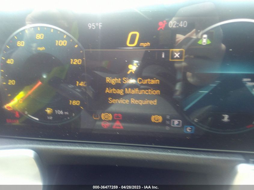 2022 MERCEDES-BENZ GLB GLB 250 W1N4M4HB3NW180171