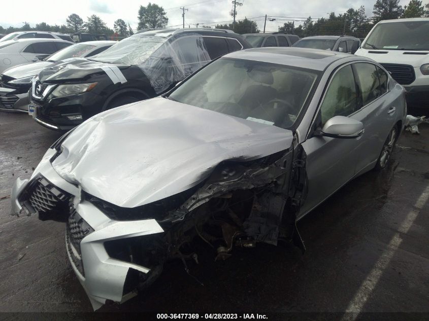2018 INFINITI Q50 2.0T LUXE - JN1CV7AP1JM241341