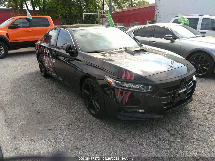 2018 HONDA ACCORD SEDAN SPORT 1.5T - 1HGCV1F37JA078312
