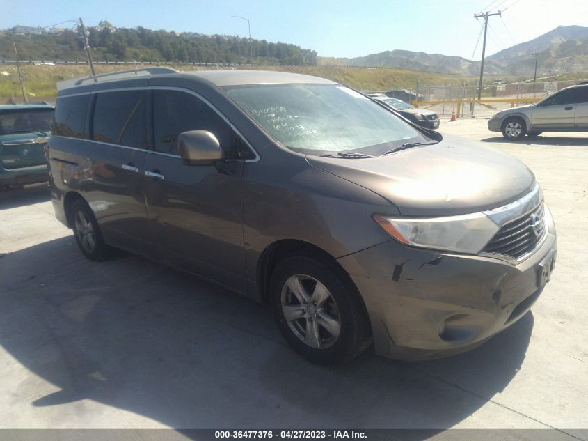 2016 NISSAN QUEST SV/S/PLATINUM/SL - JN8AE2KP2G9153226