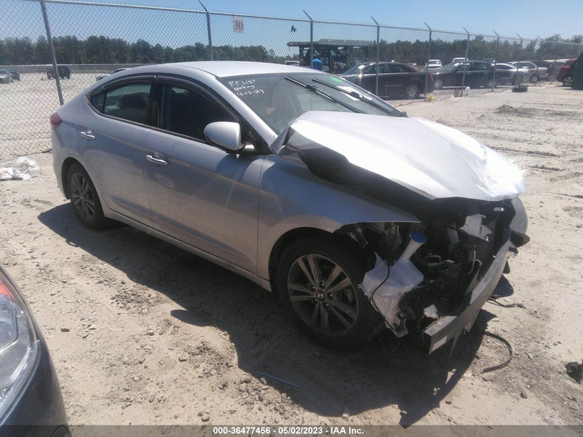 VIN 5NPD84LF3JH335145 2018 HYUNDAI ELANTRA SEL