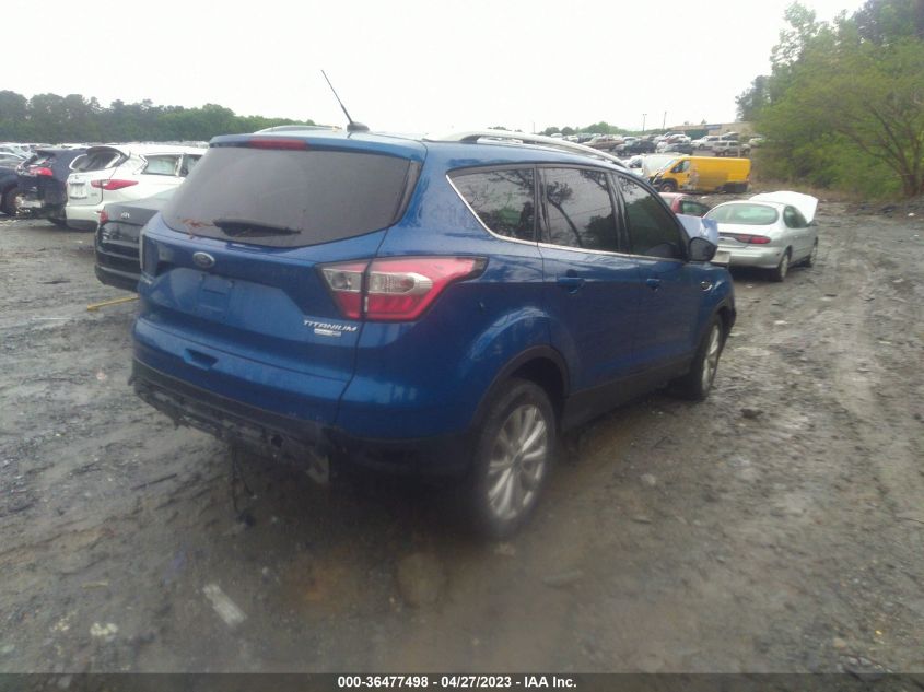 2017 FORD ESCAPE TITANIUM - 1FMCU9J94HUB66038