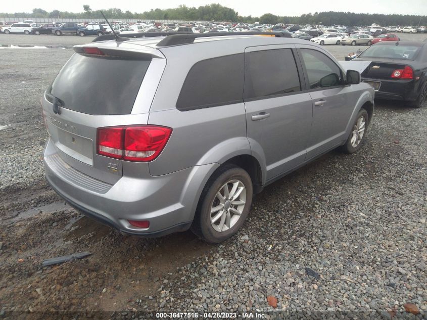 2016 DODGE JOURNEY SXT - 3C4PDCBG0GT165915
