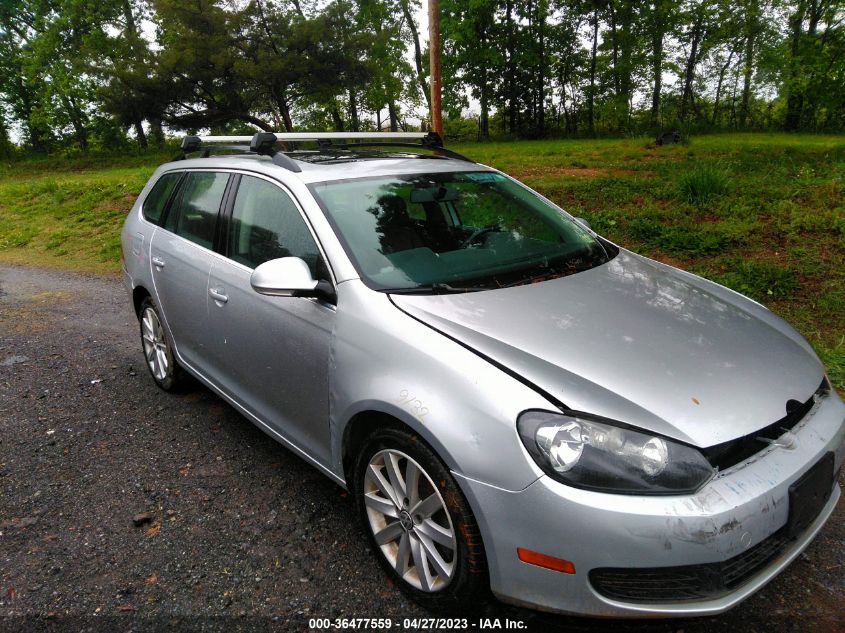 2013 VOLKSWAGEN JETTA SPORTWAGEN TDI W/SUNROOF & NAV - 3VWPL7AJ3DM620265