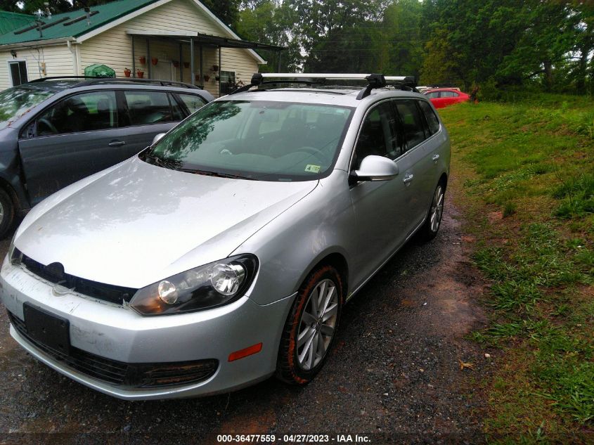2013 VOLKSWAGEN JETTA SPORTWAGEN TDI W/SUNROOF & NAV - 3VWPL7AJ3DM620265