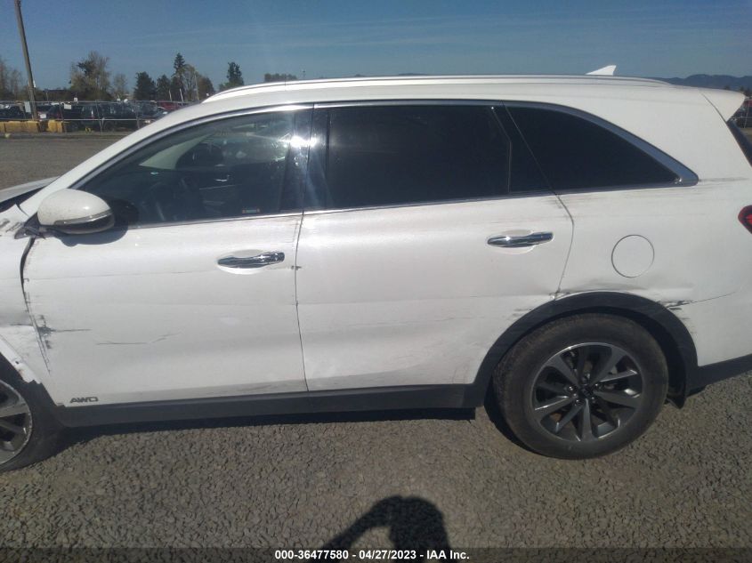 2019 KIA SORENTO EX - 5XYPHDA58KG491472