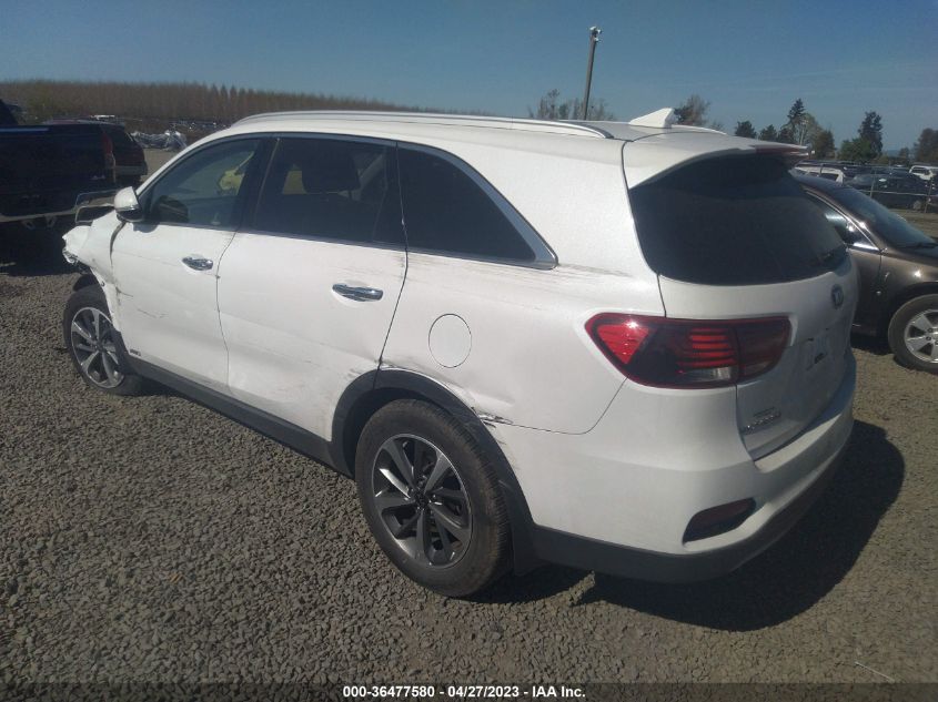 2019 KIA SORENTO EX - 5XYPHDA58KG491472