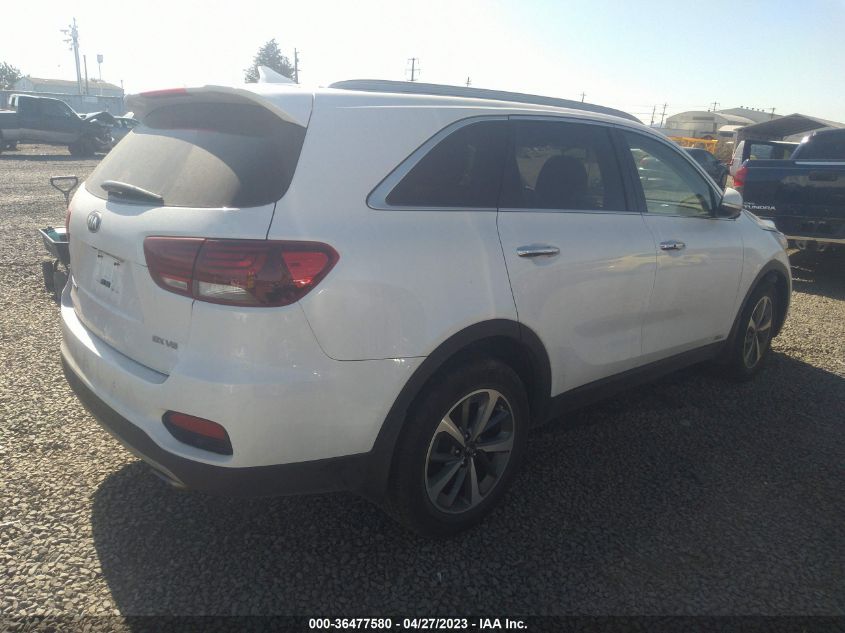 2019 KIA SORENTO EX - 5XYPHDA58KG491472