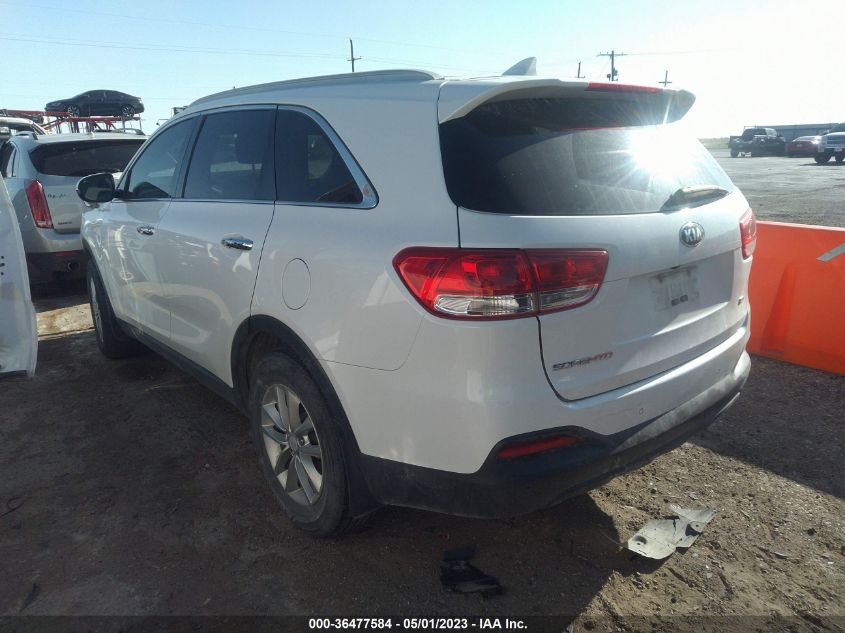 2018 KIA SORENTO LX - 5XYPG4A34JG406949