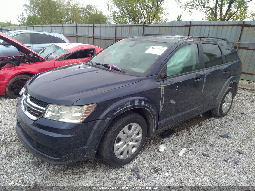 VIN 3C4PDCABXJT533160 2018 DODGE JOURNEY SE