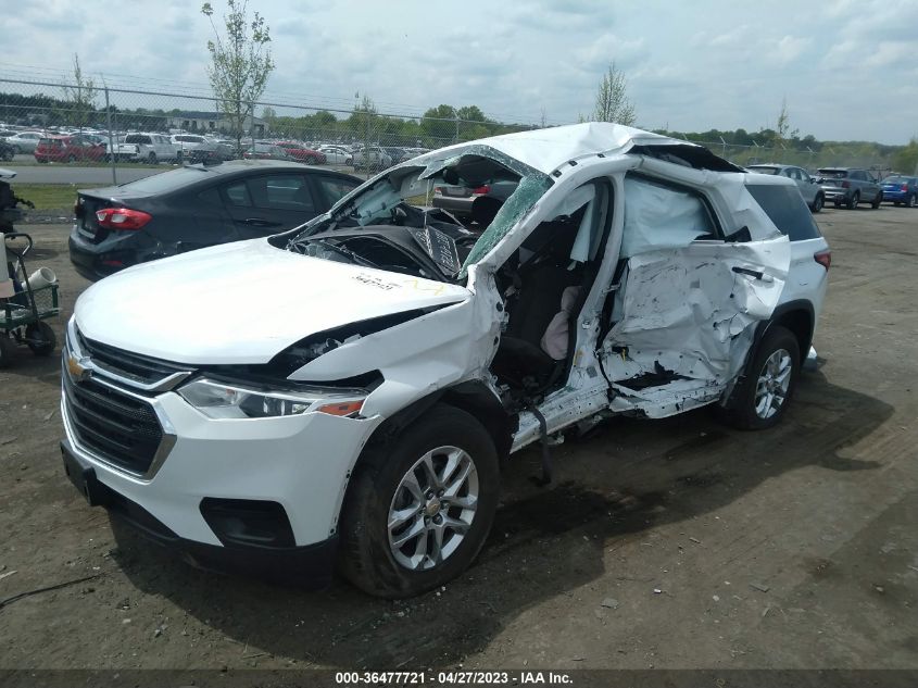 2019 CHEVROLET TRAVERSE LS - 1GNERFKWXKJ313996