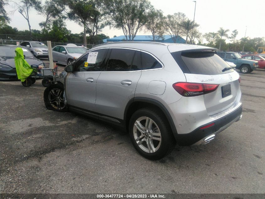 2021 MERCEDES-BENZ GLA GLA 250 - W1N4N4HB5MJ279406