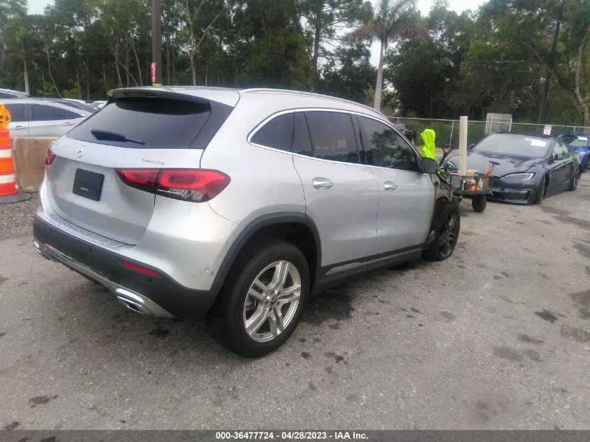 2021 MERCEDES-BENZ GLA GLA 250 - W1N4N4HB5MJ279406