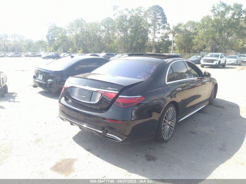 W1K6G6DB5NA124468 Mercedes-Benz S-Class S 500 4