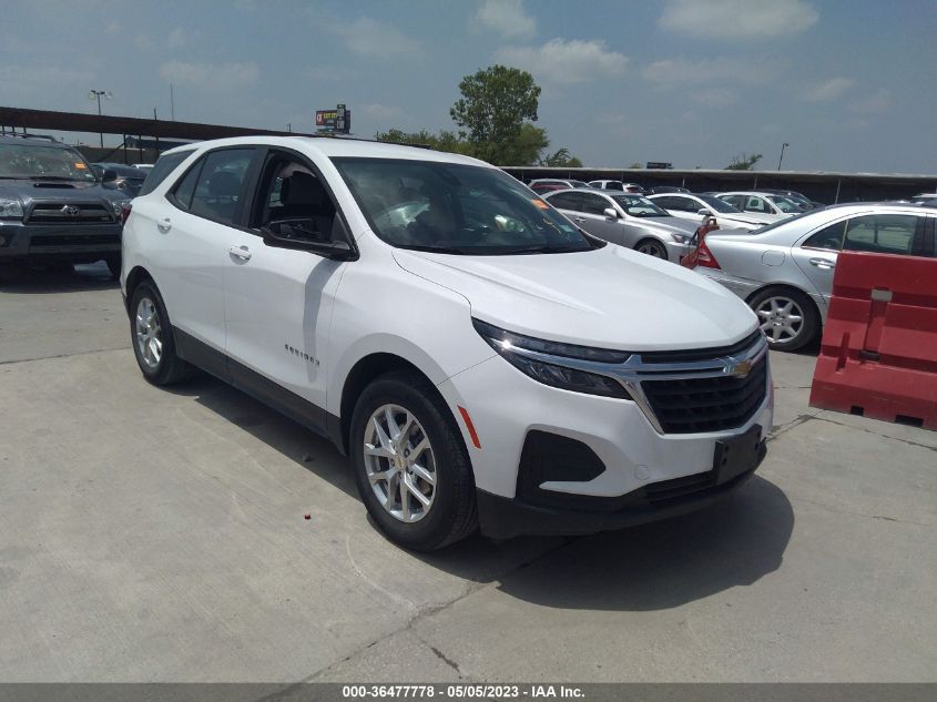 2022 CHEVROLET EQUINOX LS - 2GNAXHEV7N6101691