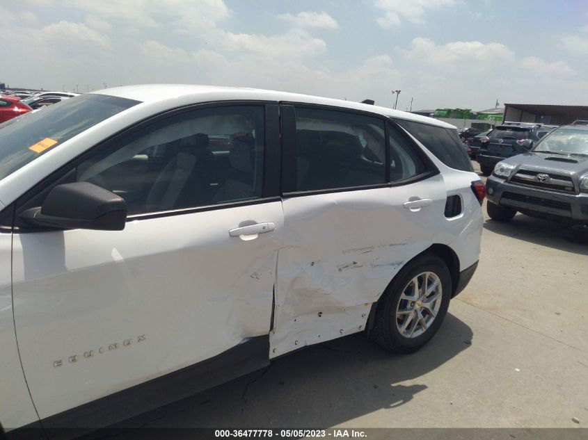 2022 CHEVROLET EQUINOX LS - 2GNAXHEV7N6101691