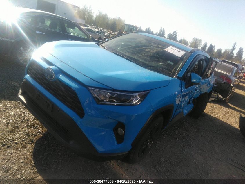 2019 TOYOTA RAV4 HYBRID XLE - 2T3RWRFV0KW005274