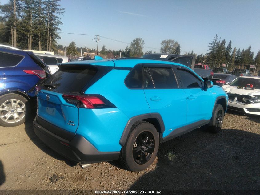 2019 TOYOTA RAV4 HYBRID XLE - 2T3RWRFV0KW005274
