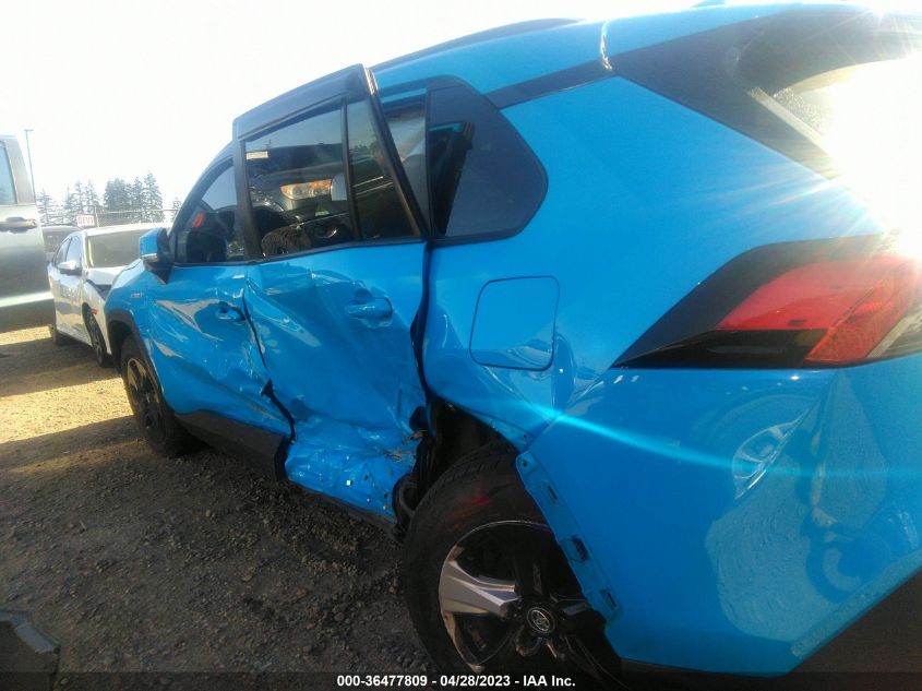 2019 TOYOTA RAV4 HYBRID XLE - 2T3RWRFV0KW005274