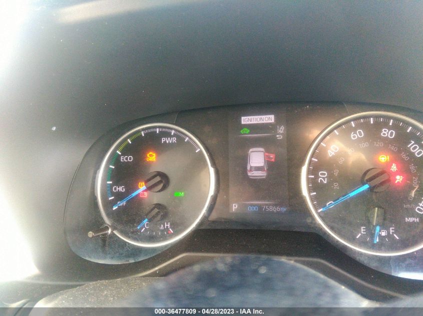 2019 TOYOTA RAV4 HYBRID XLE - 2T3RWRFV0KW005274